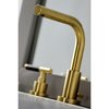 Fauceture FSC8953CKL Kaiser Widespread Bathroom Faucet W/ Brass Pop-Up, Brass FSC8953CKL